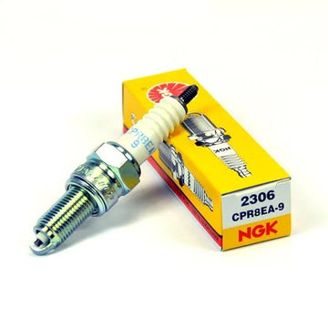 CPR8EA-9 NGK spark plug Yamaha Grizzly / Kodiak 700 | NGK Standard Spark Plug | CPR8EA-9 - Motovile