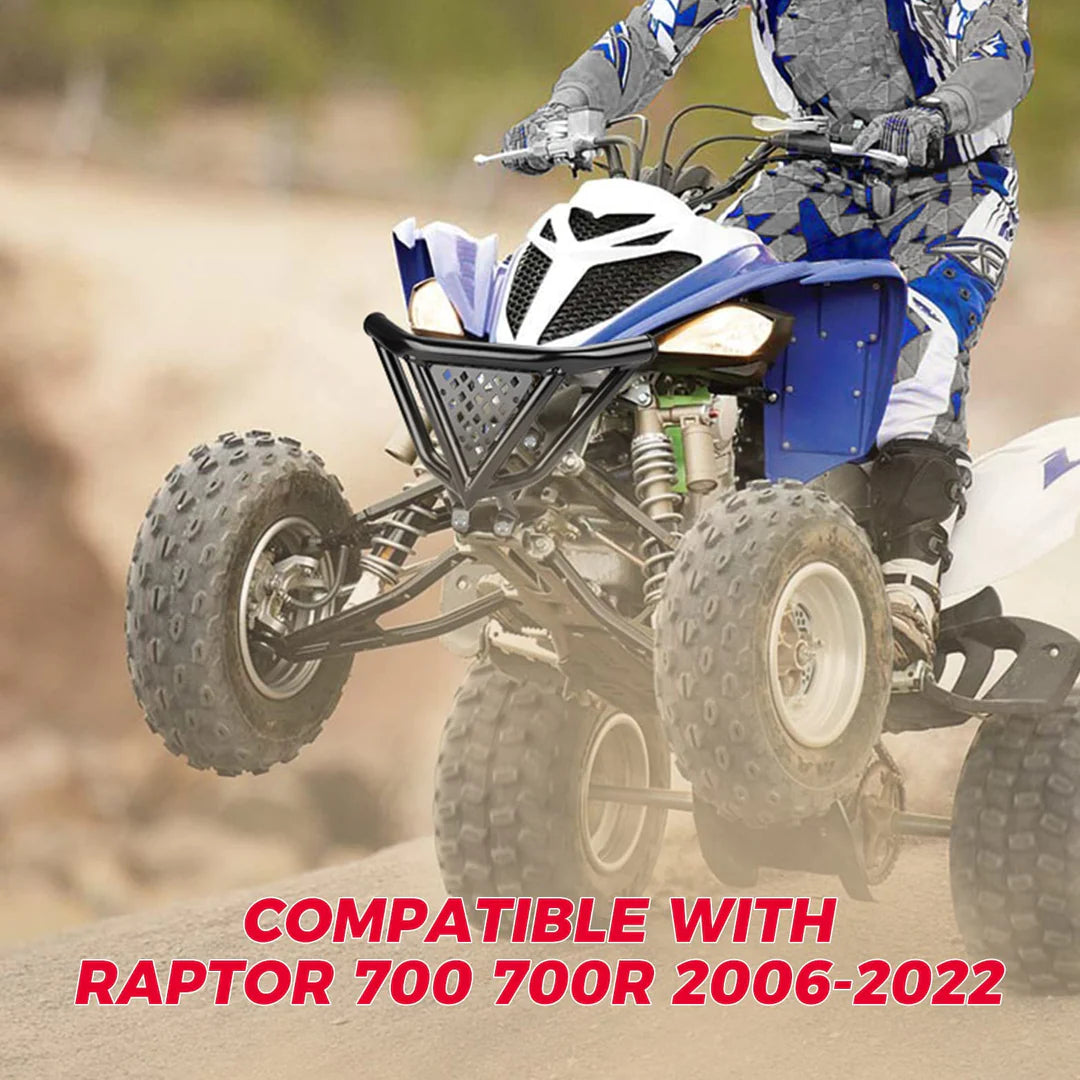 NICECNC FRONT BUMPER Guard Bull Head Shape For Yamaha RAPTOR 700 700R