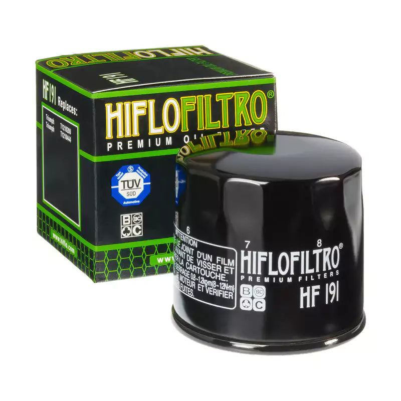 HiFlo Filtro HF 191 Standard Premium Oil Filter - Motovile