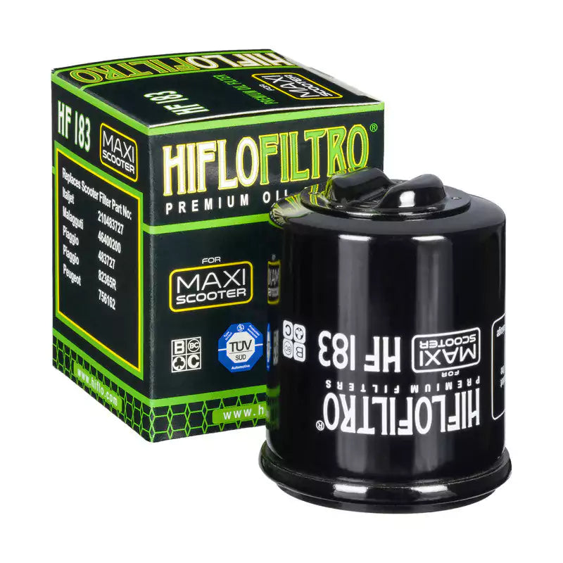 HiFlo Filtro HF183 Standard Premium Oil Filter - Motovile