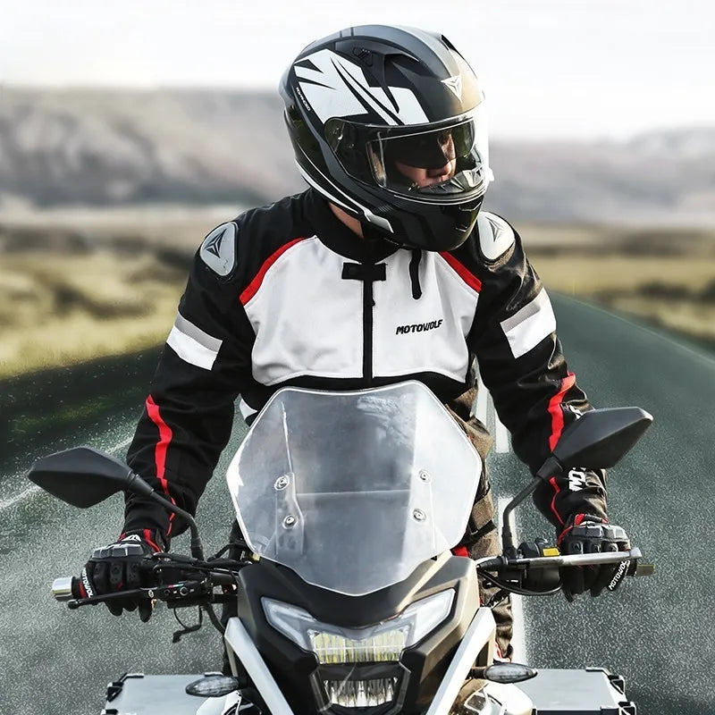 Motowolf MDL0509 Motorcycle Jacket – All-Season Waterproof Riding Gear
