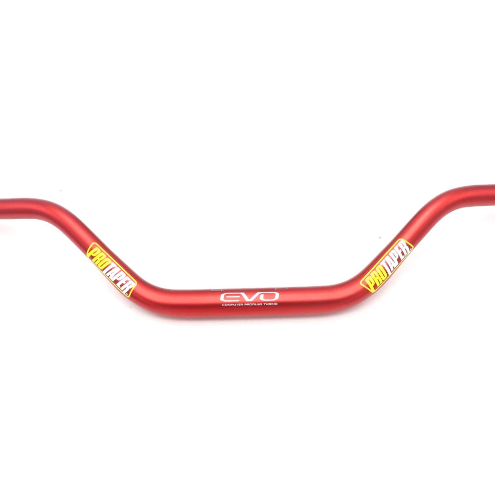 JFG Racing 28MM Motorcycle Red PRO Taper CNC Handlebar Hand Fat Handle Bar Set For KTM YAMAHA HONDA SUZUKI KAWASAKI YZ125 YZ85 XR200 XR150 CRF230F CRF150L CRF250R CRF250L KLX150L - Motovile