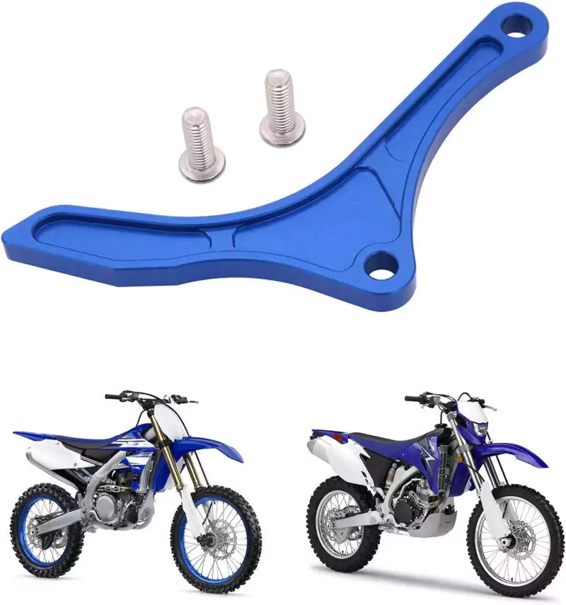 JFG RACING Case Saver Case Protection Chain Guard for YZ450F 2006-2013 WR450F 2007-2015 Blue - Motovile