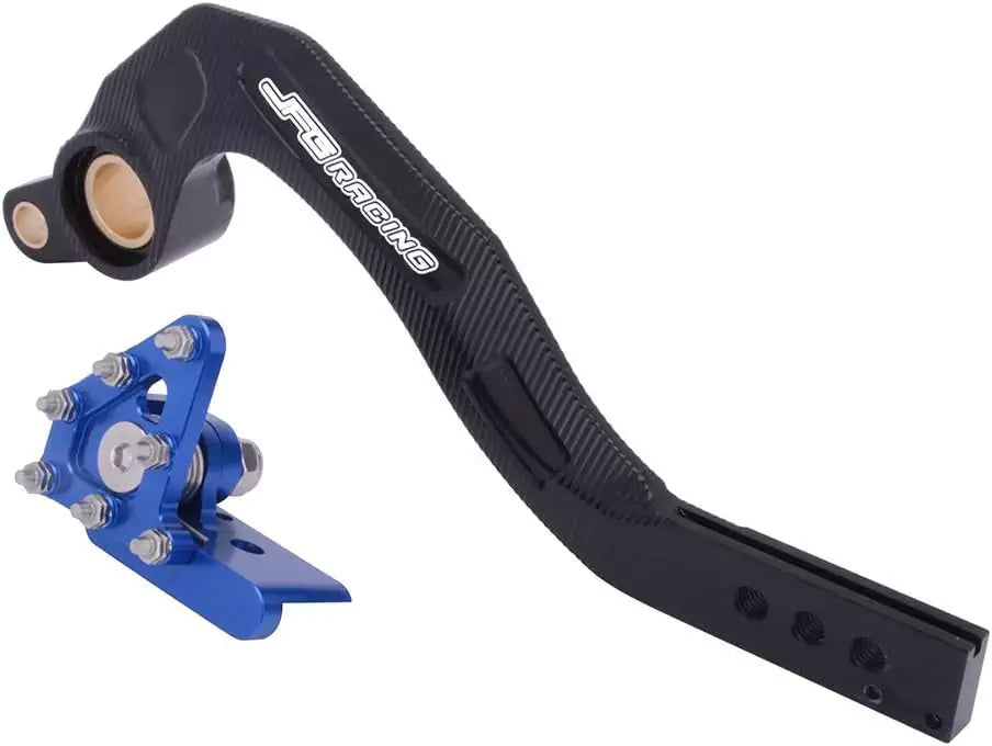 JFG Racing Dirt Bike Rear Brake Foot Pedal Lever,CNC Motorcycle Brake Lever for YZ450F 2010-2022/YZ450FX 2016-2023/WR450F 2012-2023 - Blue - Motovile