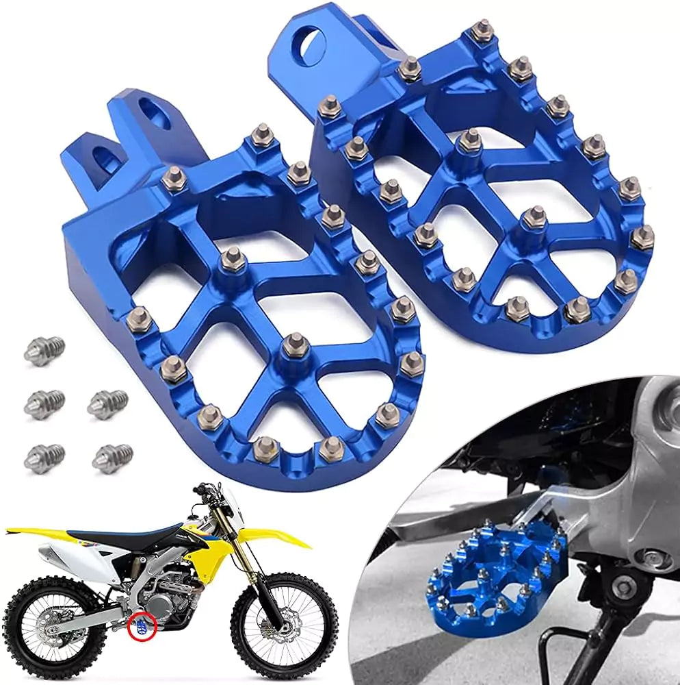 JFG RACING FOOTREST Yamaha YZ250F 2001-23, YZ450F 2003-23, YZ125X 2017-23, YZ250X 2016-23, YZ250FX 2015-23, YZ450FX 2016-23, WR250F 2001-23, WR450F 2003-23 - Motovile