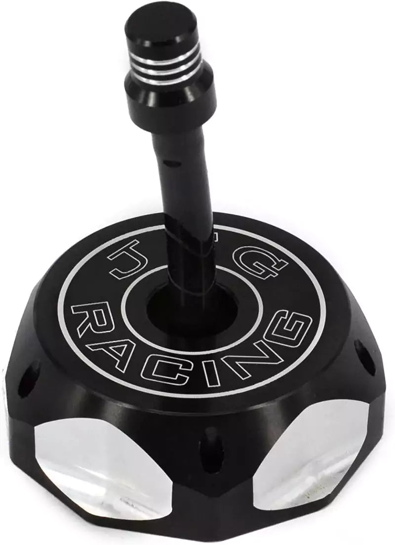 JFG RACING GAS FUEL PETROL TANK CAP COVER RAPTOR 700 2006-2021 (BLACK) - Motovile