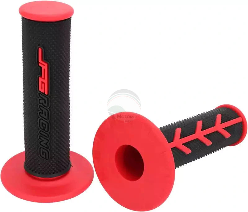 JFG Racing Red ATV and dirt bike handlebar grips - Motovile Kuwait