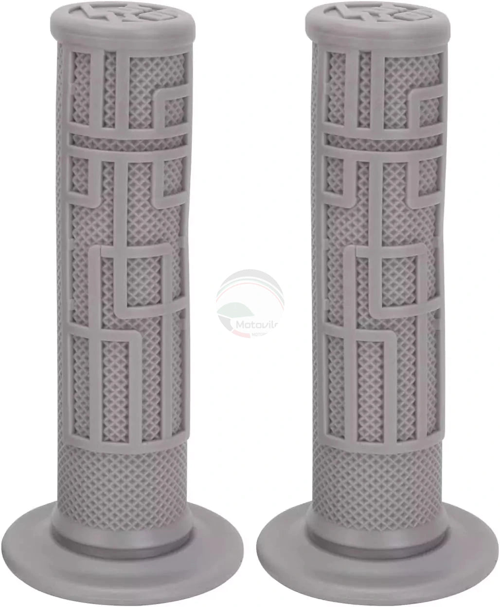 JFG Racing Grey ATV and dirt bike handlebar grips - Motovile Kuwait