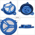 JFG RACING Motorcycle Billet Oil Filter Cover Cap Trim For Raptor 700 2006-2023, Raptor 700 R 2009-2023 - Motovile
