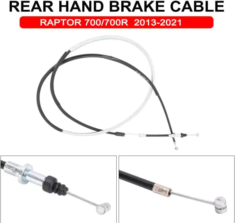 JFG RACING REAR HAND BRAKE CABLE RAPTOR 700 2013-2021 - Motovile