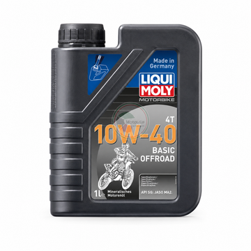 Liqui Moly 10W-40 4T Basic Offroad Oil 1L for Motocross & ATV | زيت دباب وكواد