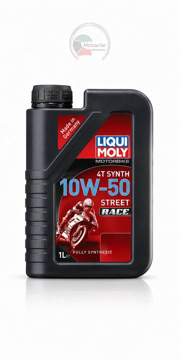 Liqui Moly Motorbike 4T Synth 10W-50 Street Race Oil 1L | زيت دباب ريس