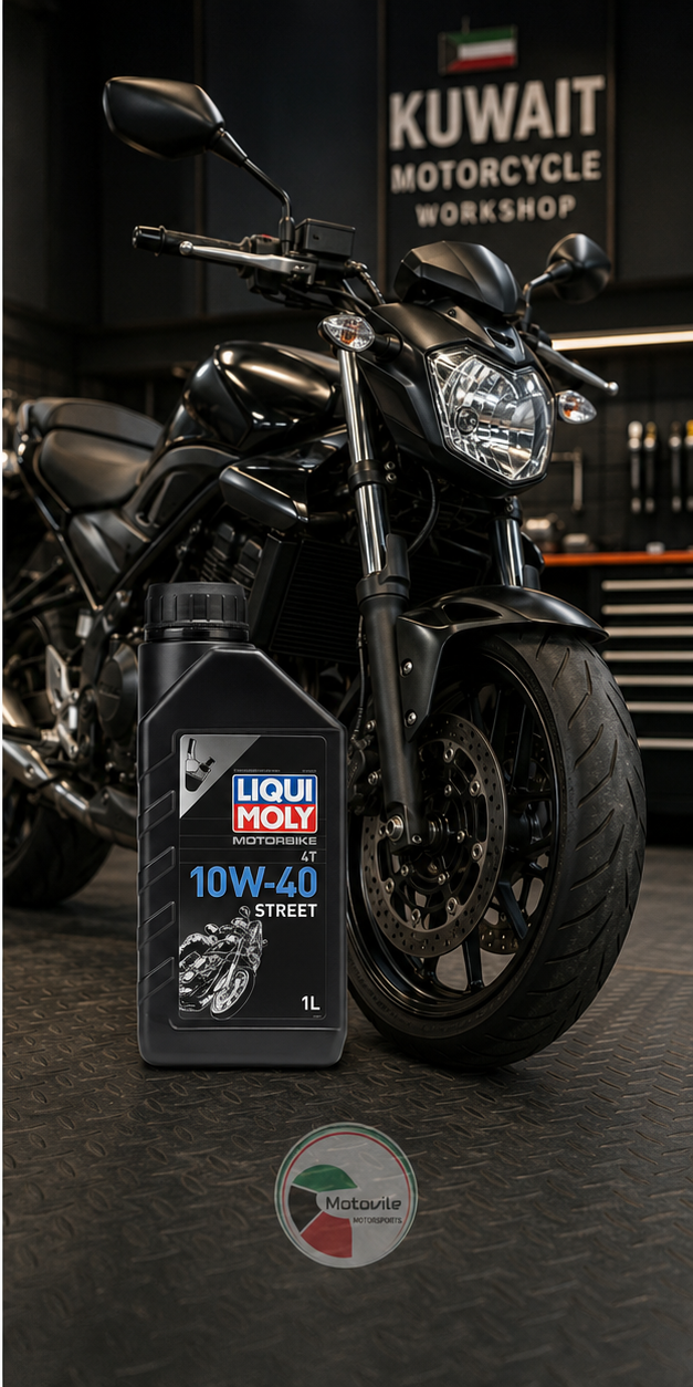 Liqui Moly Motorbike 4T 10W-40 Street Engine Oil 1L | زيت مكينة دباب