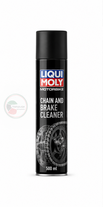 Liqui Moly Motorbike Chain & Brake Cleaner 500ML | منظف جنزير وبريك دباب