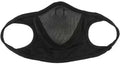 M-1 FACE MASK HALF BLACK+ RED CENTRE - Motovile