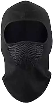 M1 Full Face Cover Balaclava Protection Filter Plain Ski Dust Mask -Black - Motovile