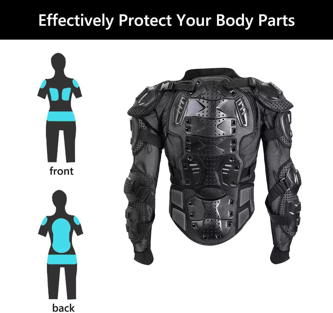 Motorcycle Protective Jacket Full Body Armor Protection - Motovile