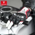 MOTOWOLF Carbon Fiber Motorcycle Gloves Men's Leather MDL0305 - Motovile