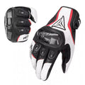 MOTOWOLF Carbon Fiber Motorcycle Gloves Men's Leather MDL0305 - Motovile