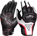 MOTOWOLF Carbon Fiber Motorcycle Gloves Men's Leather MDL0305 - Motovile