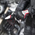 MOTOWOLF Carbon Fiber Motorcycle Gloves Men's Leather MDL0305 - Motovile