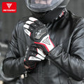 MOTOWOLF Carbon Fiber Motorcycle Gloves Men's Leather MDL0305 - Motovile