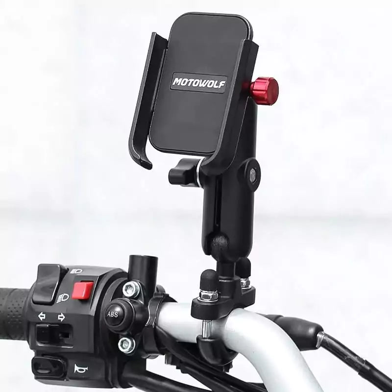 Motowolf Motorcross Mobile Stand Phone Holder Universal 360 - Motovile