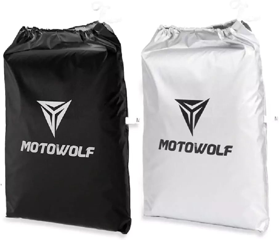 MOTOWOLF Universal Motorcycle/Electric Scooter Oxford Covered moto-cover Oversized Rainproof Waterproof Sunscreen Dust Cover - Motovile