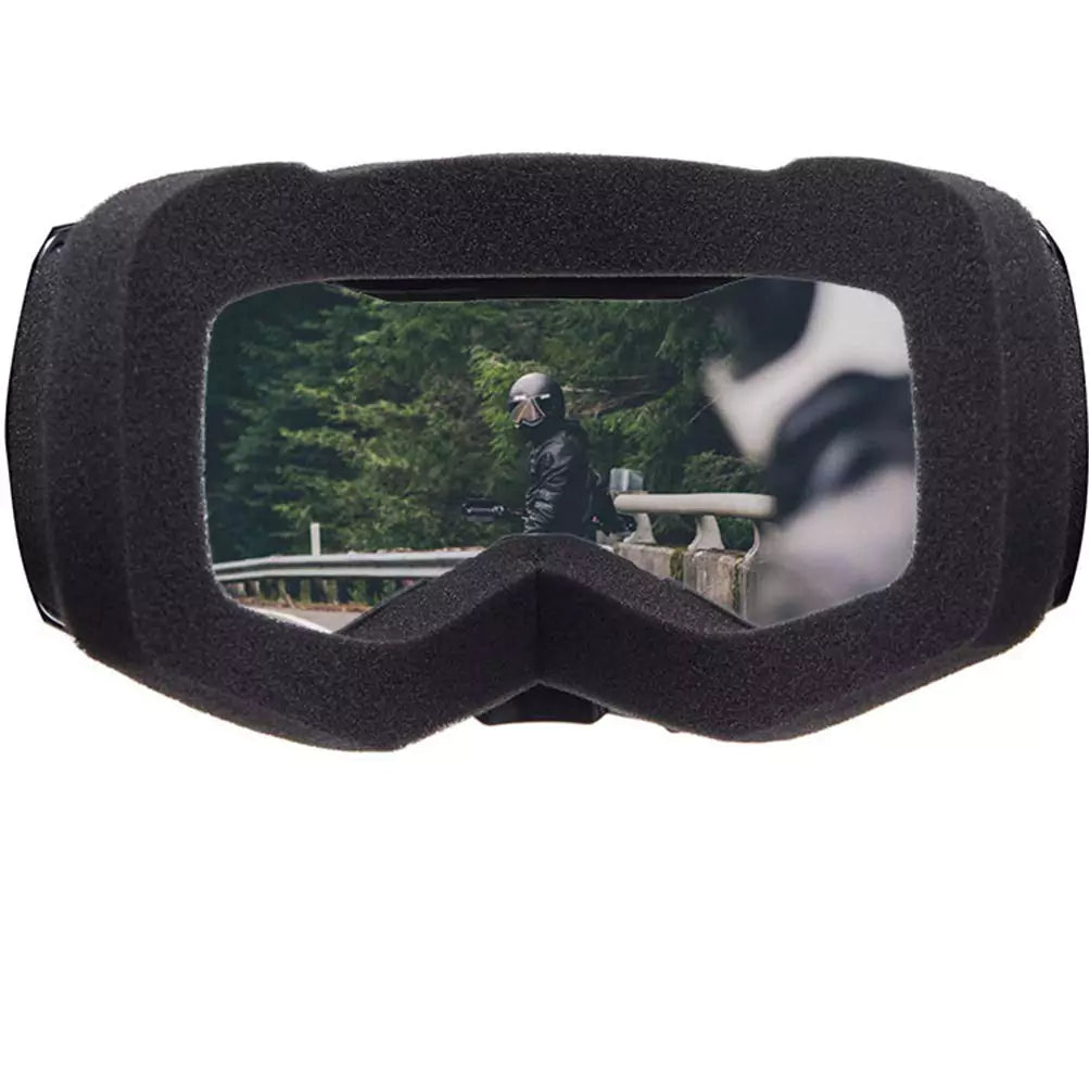 Outdoor Sport Motorbike Clear Glasses Anti Fog Motocross Goggles Motorcycle Goggles For Eye Protect Black - Motovile