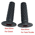 PRO TAPER Pillow Top Dirt Bike Motorcycle Handle Grips - BLACK/GREY - CRF YFZ RMZ KXF SXF XC - Motovile