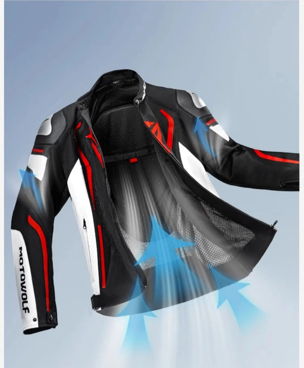 MOTOWOLF Winter Warm Riding Jacket JM9 Men Wear-resistant Motorcycle J