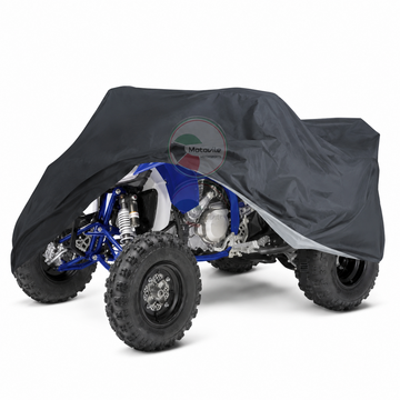 Yamaha Banshee 350 & ATV Buggy Rain and Dust Cover – Black Tirpal | Motovile Motorsports طربال بانشي للمطر والغبار لـ بانشي 350 لون أسود