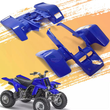 ياماها YFZ 350 YFZ350 Banshee YFZ350 banshee350 ATV قطع الغيار زوج الأمامي الخلفي الجسم غطاء مجموعة البلاستيك (أبيض)