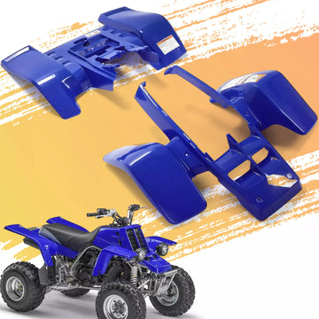 Yamaha YFZ 350 / YFZ350 Banshee Front & Rear Fender Body Plastic Kit (Blue) | Motovile Kuwait