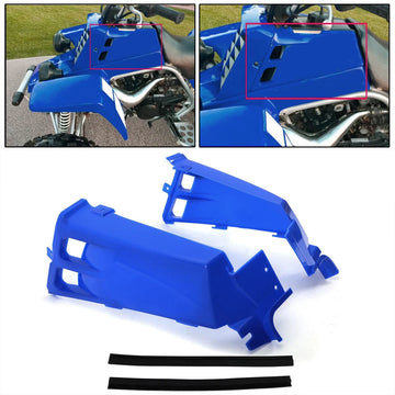 Gas Tank Side Cover Plastic Wrap For 1987-2006 Yamaha Banshee 350 YFZ350 Blue