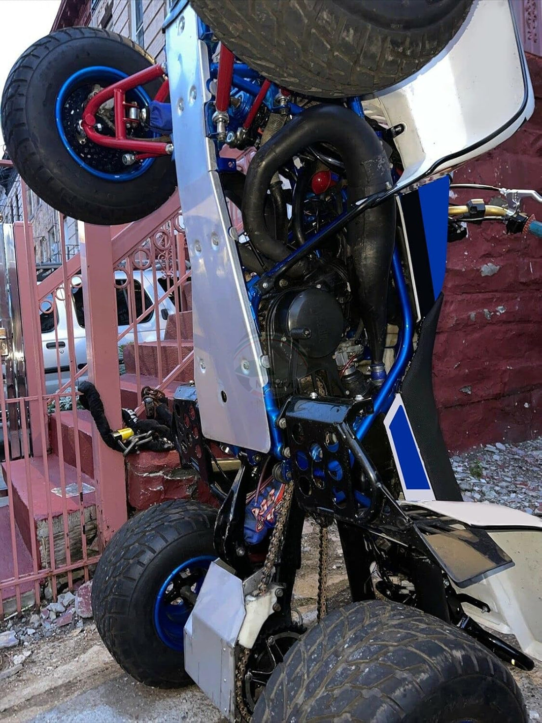 Yamaha Banshee 350 SWING ARM Skid Plate Guard 1987–2006 | Motovile Motorsports صاجة حماية سوينق آرم لـ بانشي 350 موديل 1987–2006
