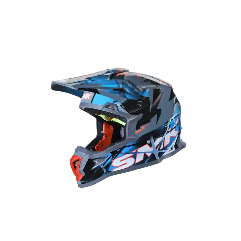 SMK ALLTERRA FULMINE Off-Road Helmet (GL-651) Black