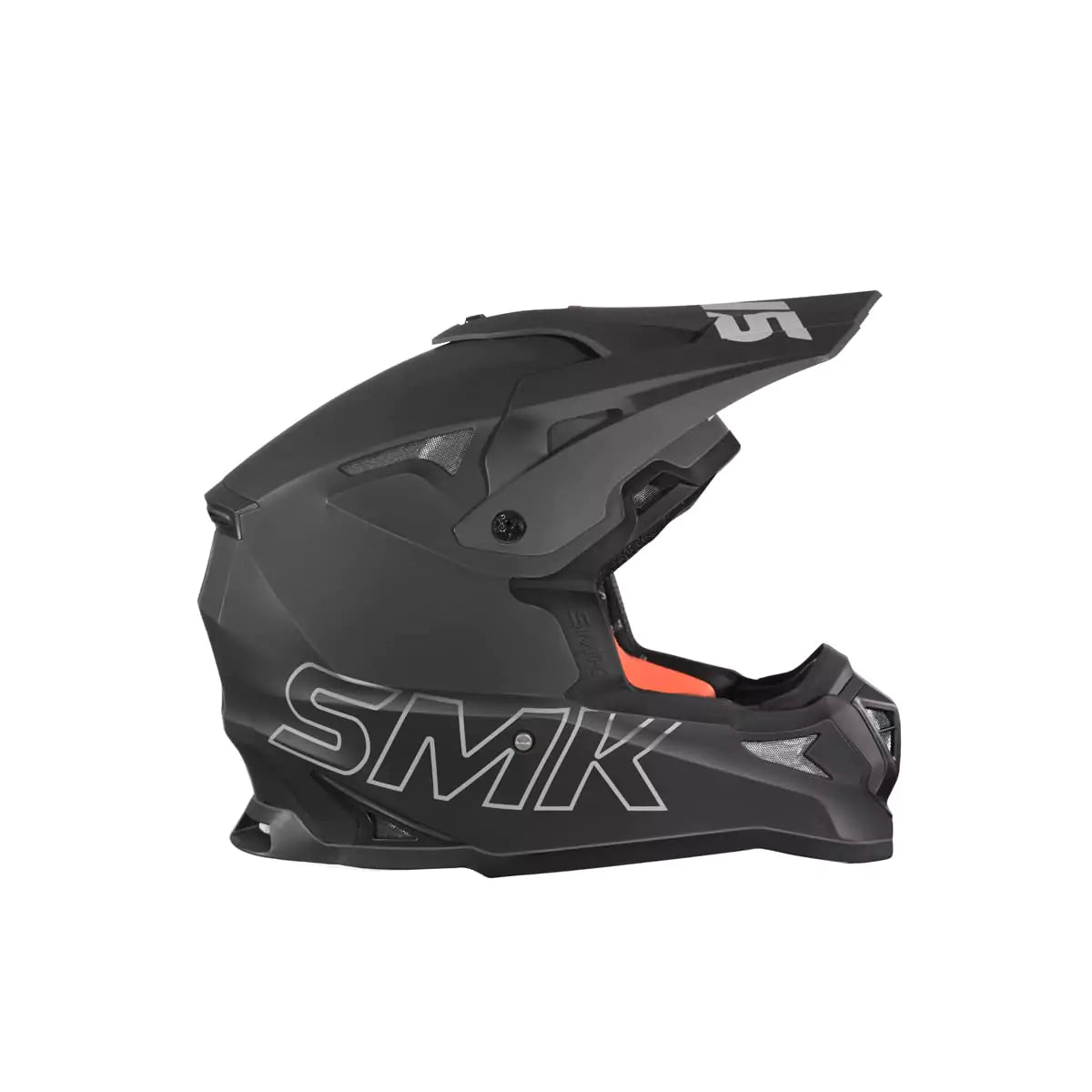 SMK ALLTERRA Off-Road Helmet MATT Black (MA-260) - Motovile