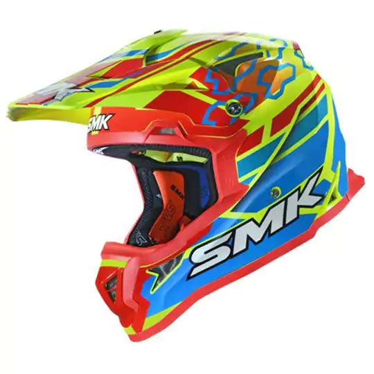 SMK Allterra Tribou Off Road Helmet for Bikers – GL453 - Motovile