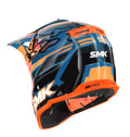 SMK Allterra Tribou Off Road Helmet for Bikers – MATE BLUE (MA527) - Motovile