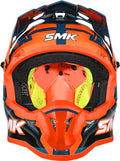 SMK Allterra Tribou Off Road Helmet for Bikers – MATE BLUE (MA527) - Motovile