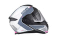 SMK GULLWING KRESTO MA169 FLIP-UP MATT WHITE PINK Motorbike Helmet (White, Pink) - Motovile