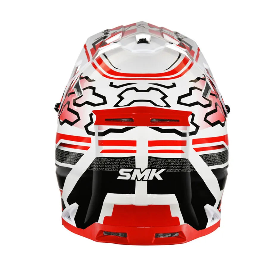 SMK Off-ROAD Allterra Tribou GLOSS RED (GL123) ATV Helmet - Motovile