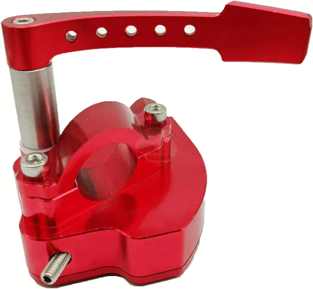 Thumb Throttle Assembly Red for Yamaha, Honda & Suzuki ATVs – Banshee 350, Raptor 350/660/700, YFZ 450R