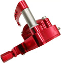 THUMB THROTTLE ASSEMBLY FOR YAMAHA (BANSHEE 350) (YFZ RAPTOR 350 660 700) (Red) - Motovile