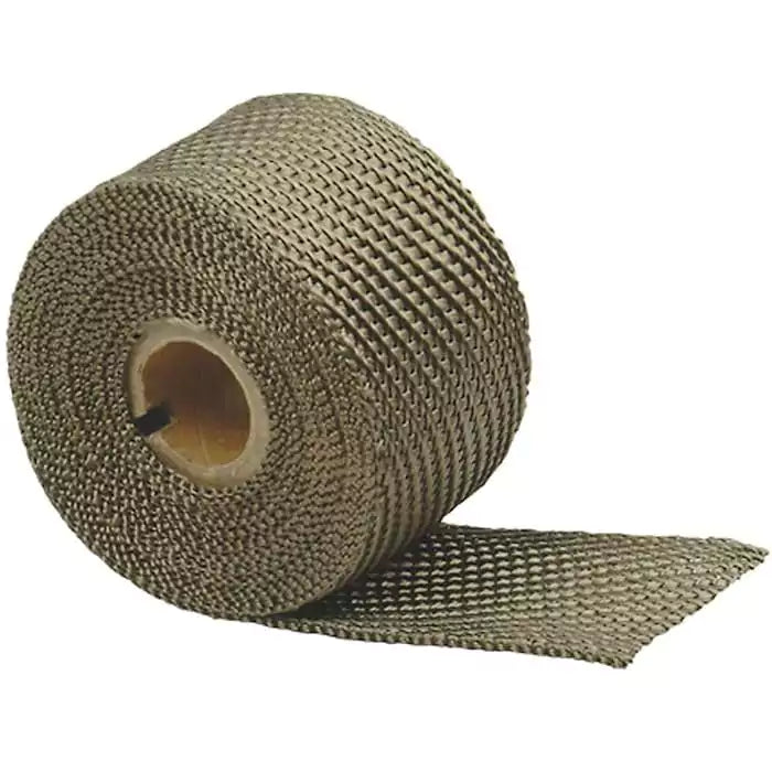 Titanium Fiber Exhaust Header Wrap Kit (TAPE) For ATV, BANSHEE 350, RAPTOR 700 (SET OF-2) - Motovile