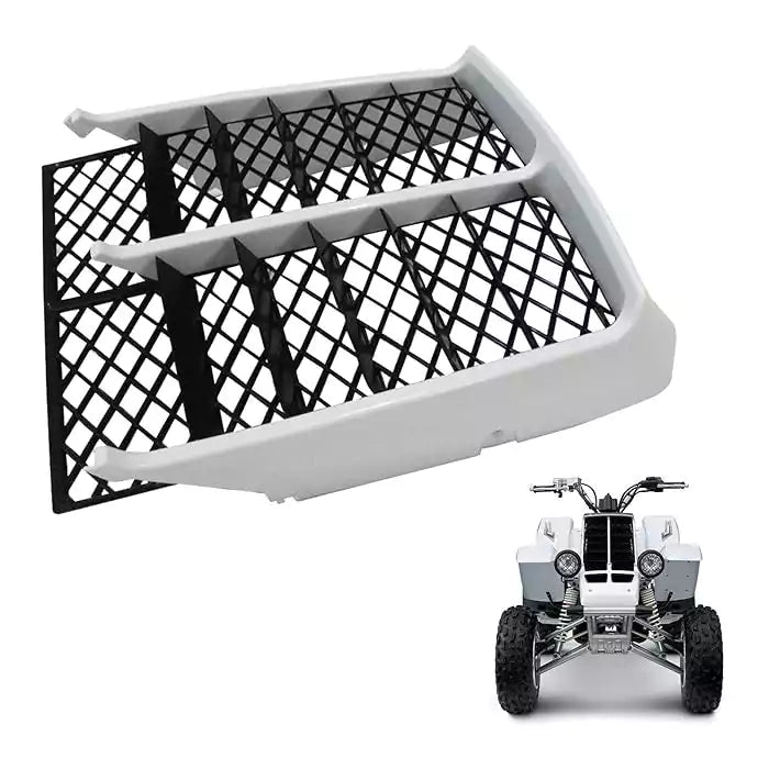 Yamaha Banshee 350 YFZ350 COVER GRILL FRONT PANEL WHITE - Motovile