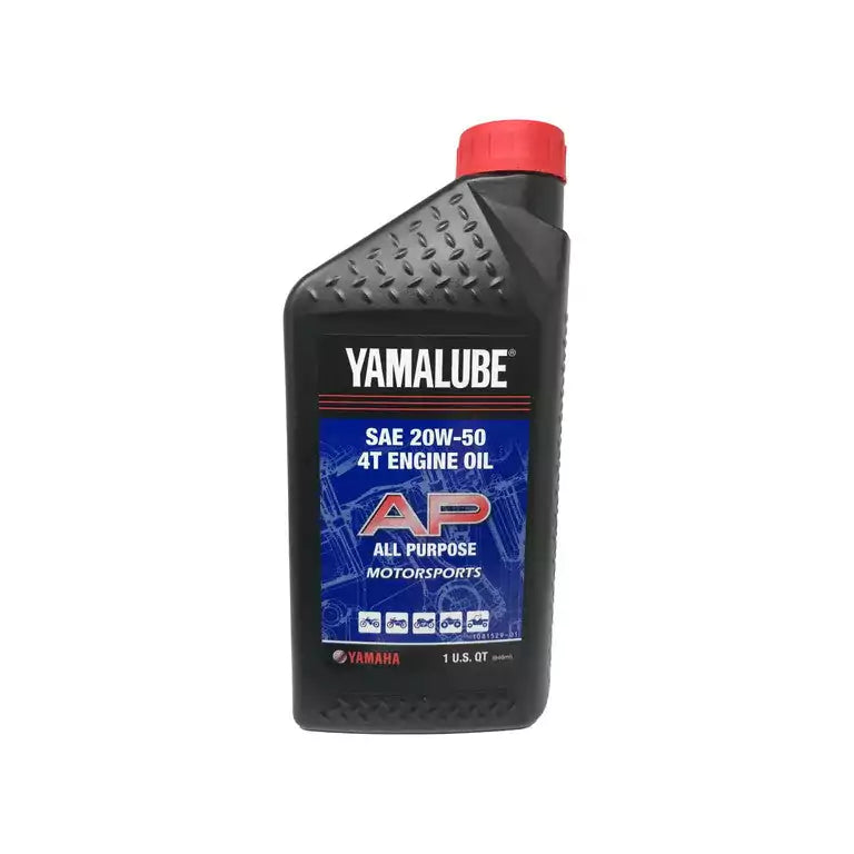 Yamaha Genuine OEM SAE 20W-50 4T Engine Oil LUB-20W50-AP-12 - Motovile