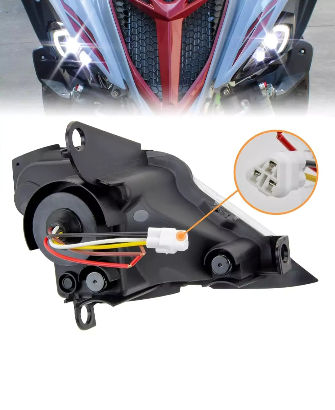 Yamaha Raptor 700 Led Headlight - Motovile