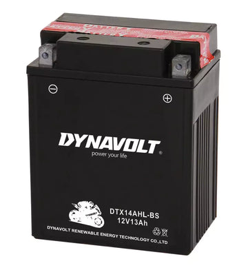 YTX14AHL-BS DYNAVOLT AGM 12V13AH BATTERY - Motovile